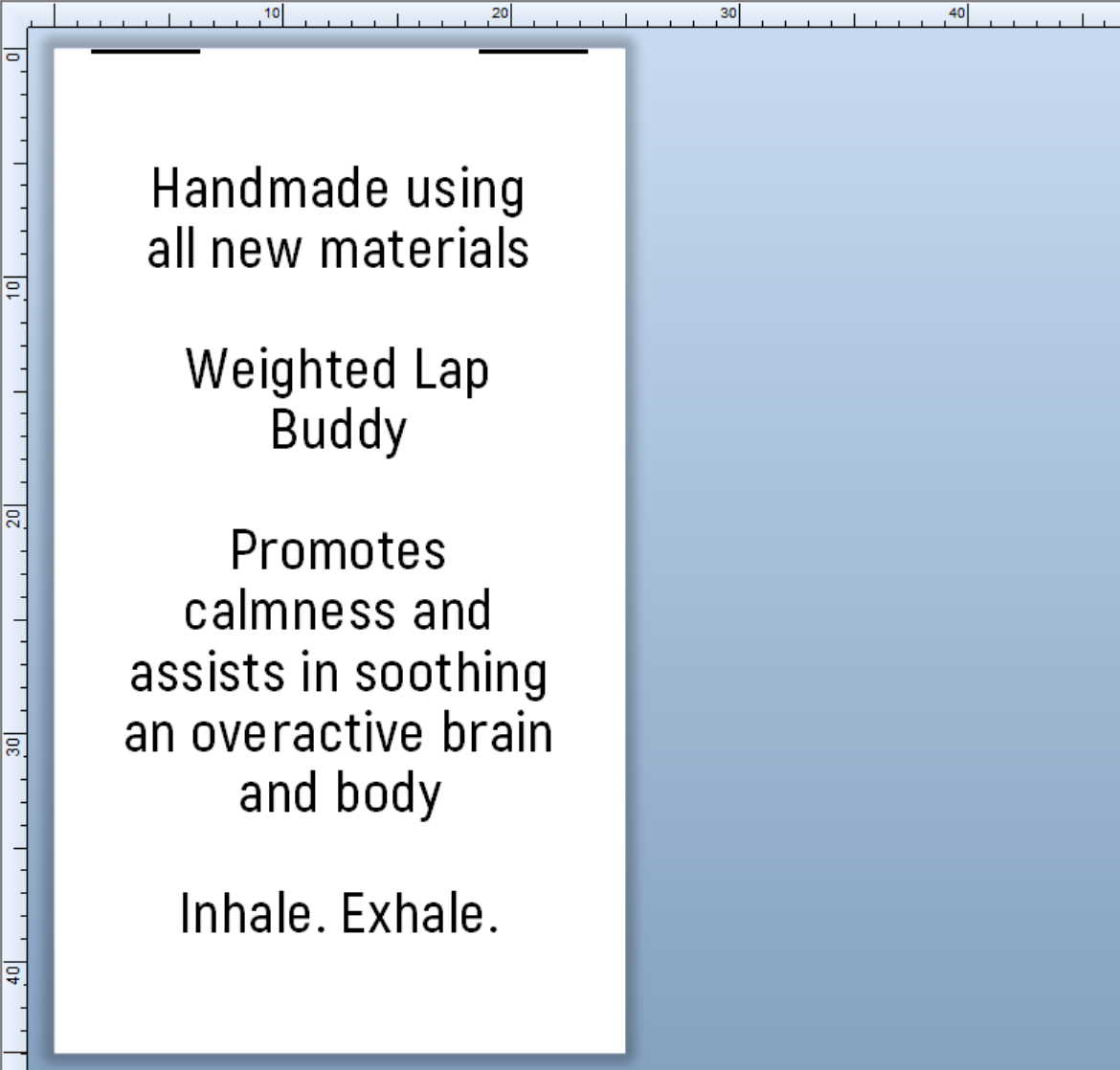 CUSTOM LABELS - Donna Taylor