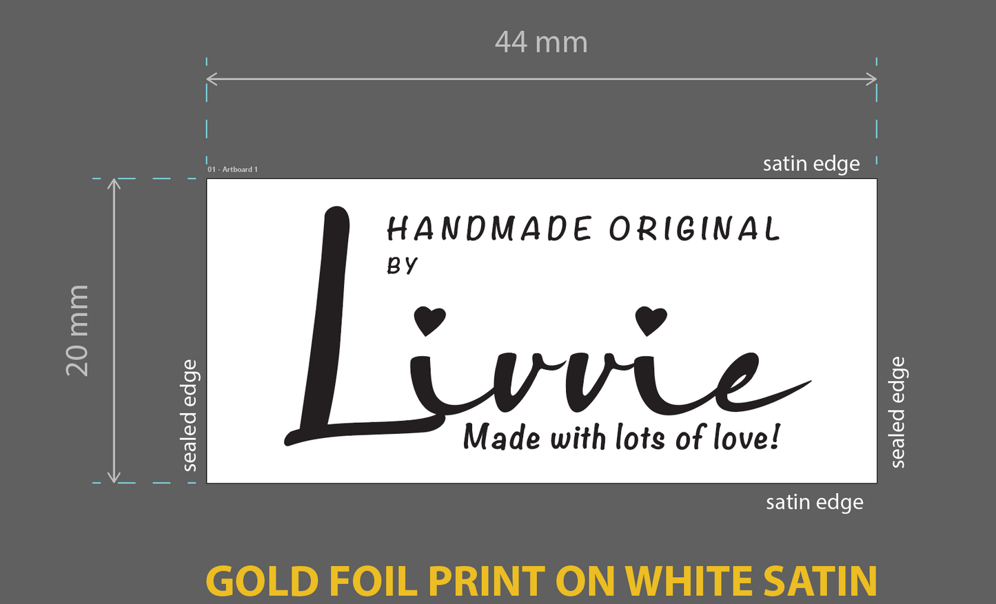 CUSTOM LABELS / Livvie