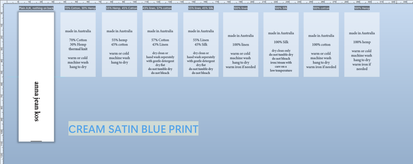 CUSTOM LABELS / Anna Atkinson