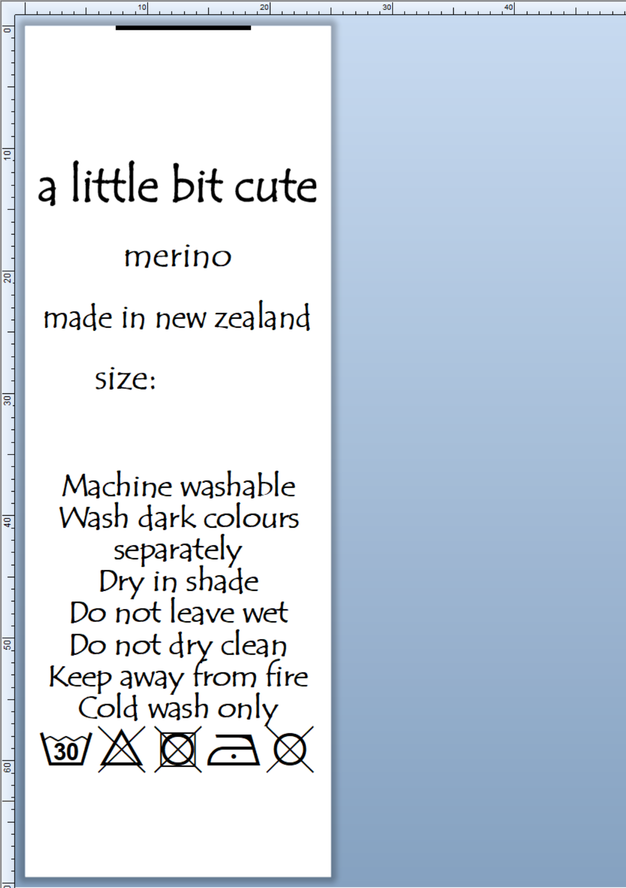 CUSTOM LABELS / Patrice McKenzie