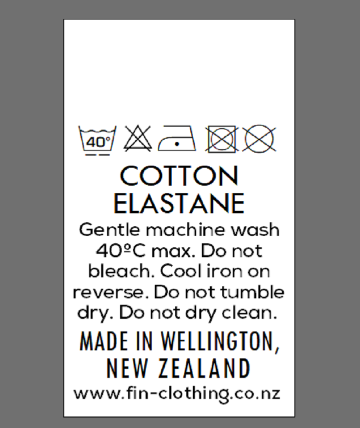 CUSTOM LABELS / Fin Clothing