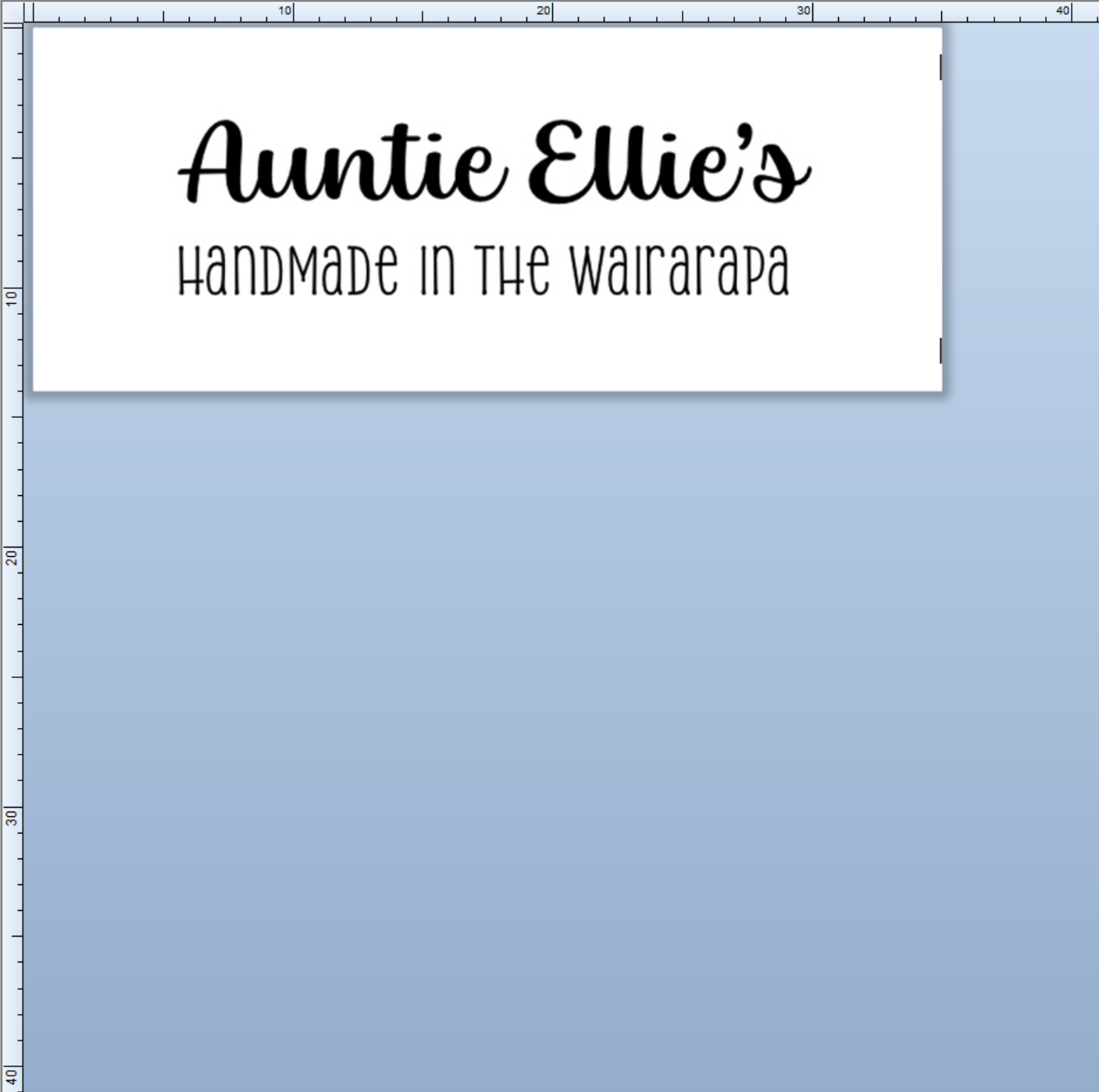 CUSTOM LABELS / Ellie Dowling