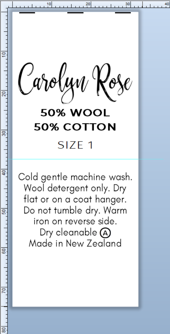 CUSTOM LABELS / Carolyn Oakes