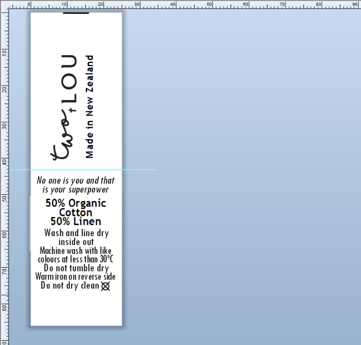 CUSTOM LABELS / Roberta Thomson