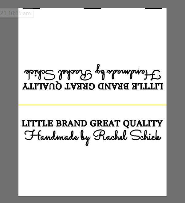 CUSTOM LABELS / Rachel Schick