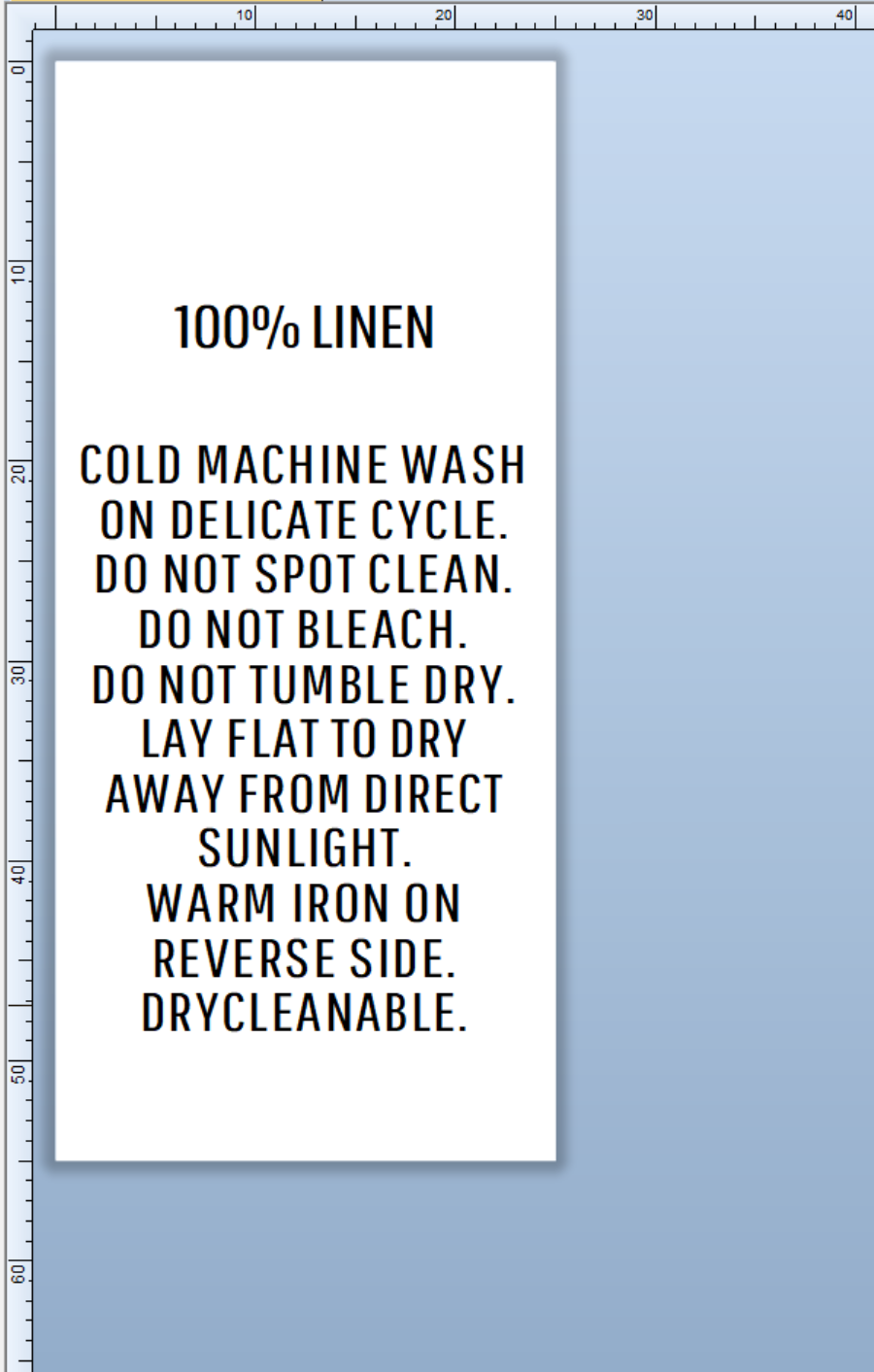 CUSTOM LABELS / Nero Apparel & Textiles