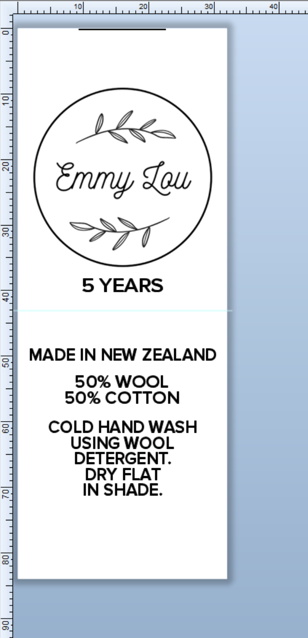 CUSTOM LABELS - Emma Parkinson