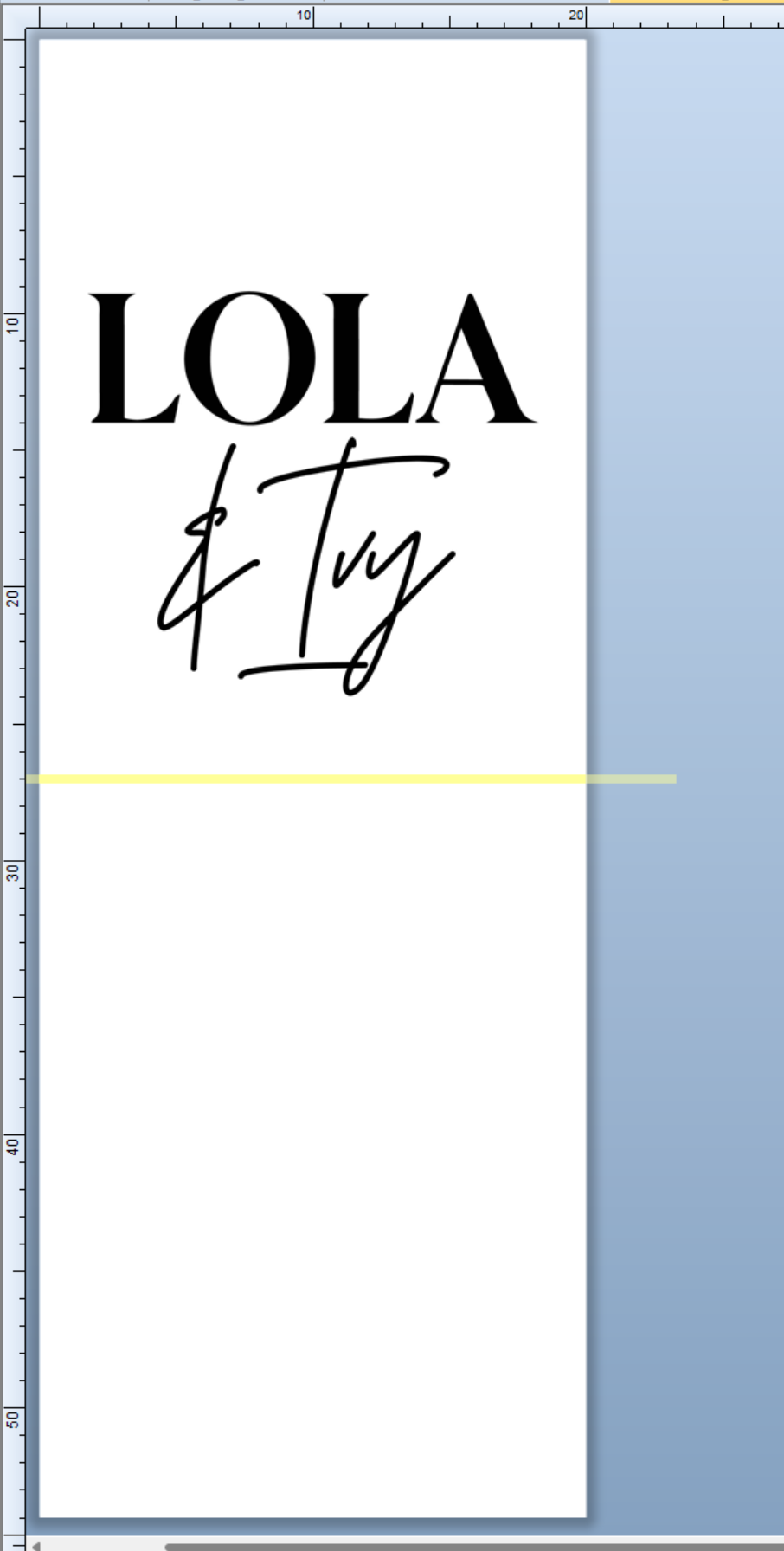 CUSTOM LABELS / Hollee Dobson