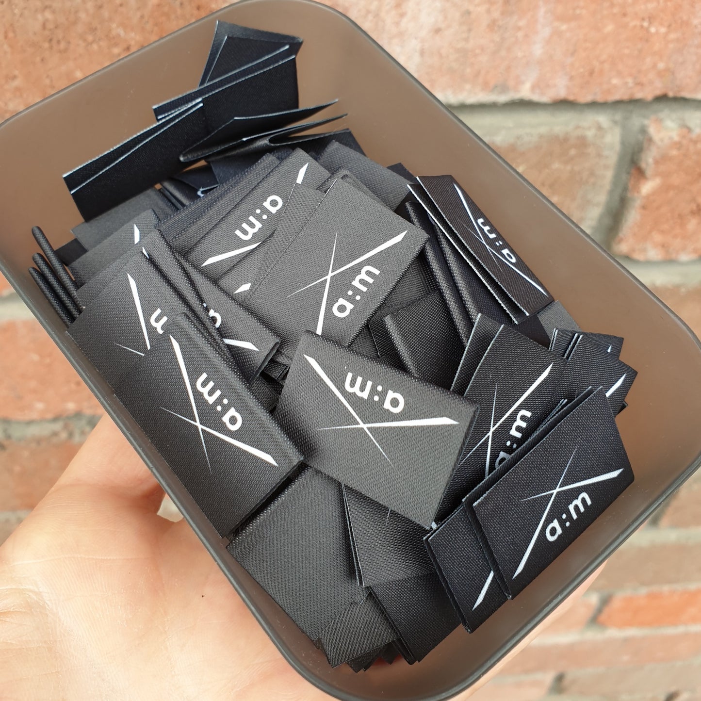 ~SOFT TWILL - PERMANENT PRINT - FABRIC LABELS