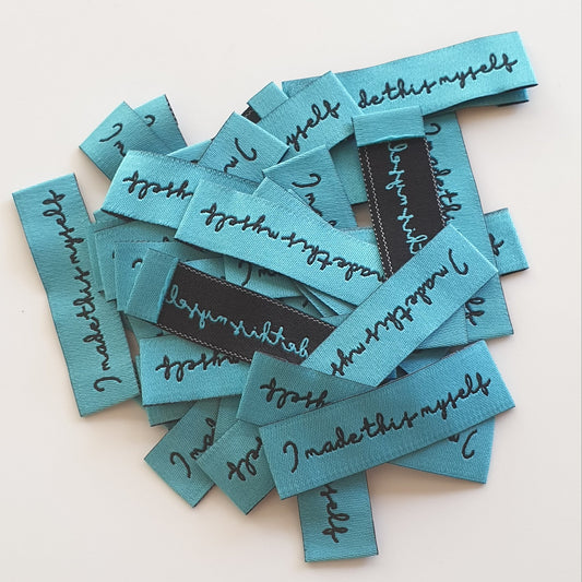 I MADE THIS MYSELF - WOVEN LABELS