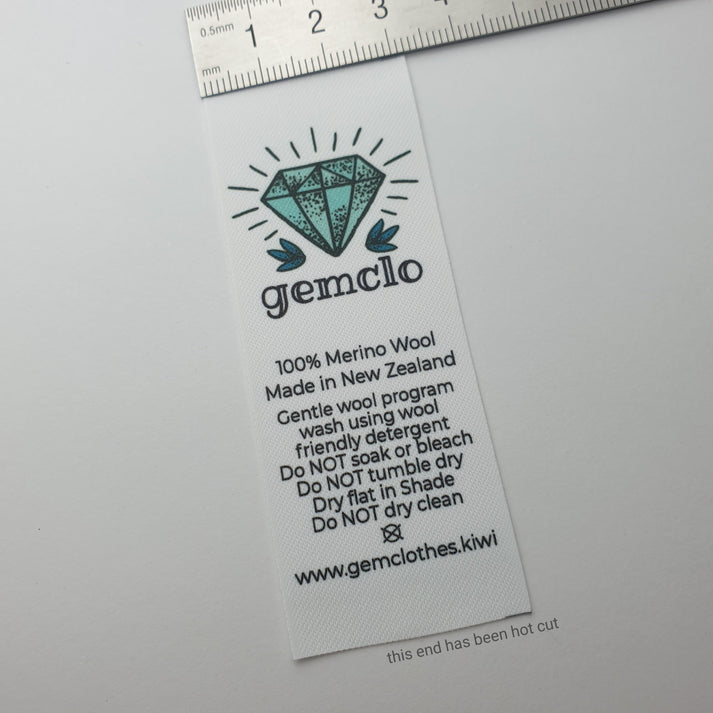 Soft twill / 32mm / REGULAR - Between 45-84mm per label (23-42mm folded height)