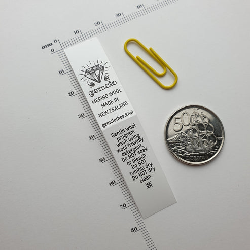 15mm / REGULAR - Between 45-84mm label (23-42mm folded height)