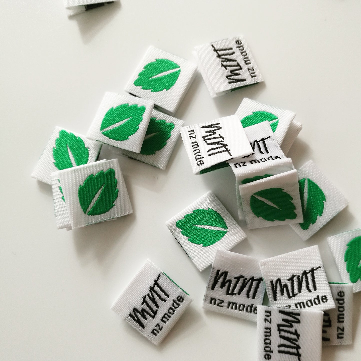 WOVEN LABELS [FULLY CUSTOMISED / SIZE & COLOUR] - Labels by Shelley